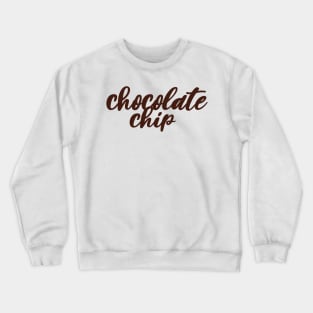 Chocolate chip Crewneck Sweatshirt